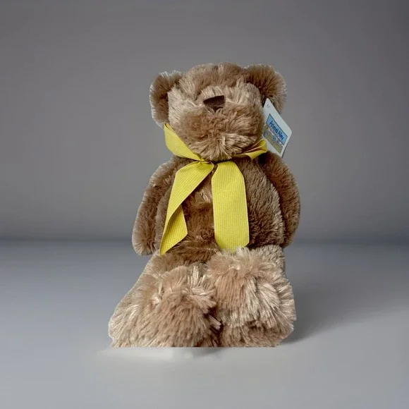 Animal Alley Plush Teddy Bear Tan Floppy Shaggy Stuffed Animal 14" New With Tags - Picture 2 of 7